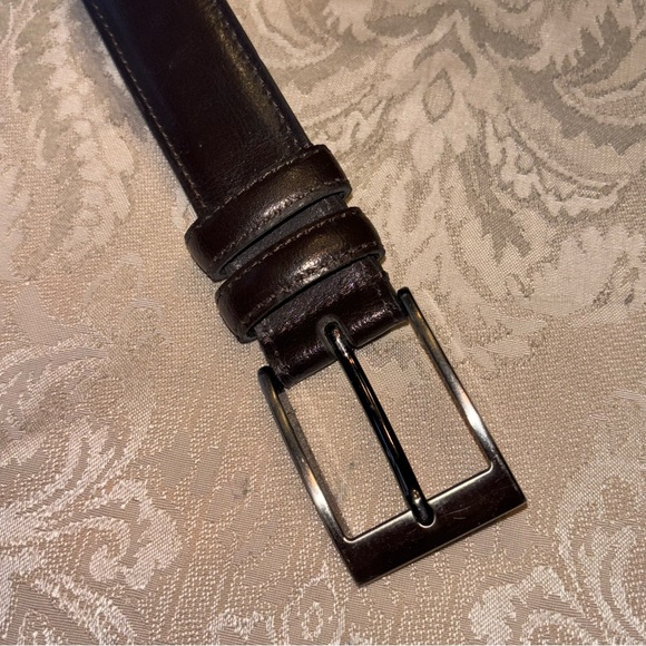 Men's Brown  Genuine Leather Belt XL - Picture 5 of 10